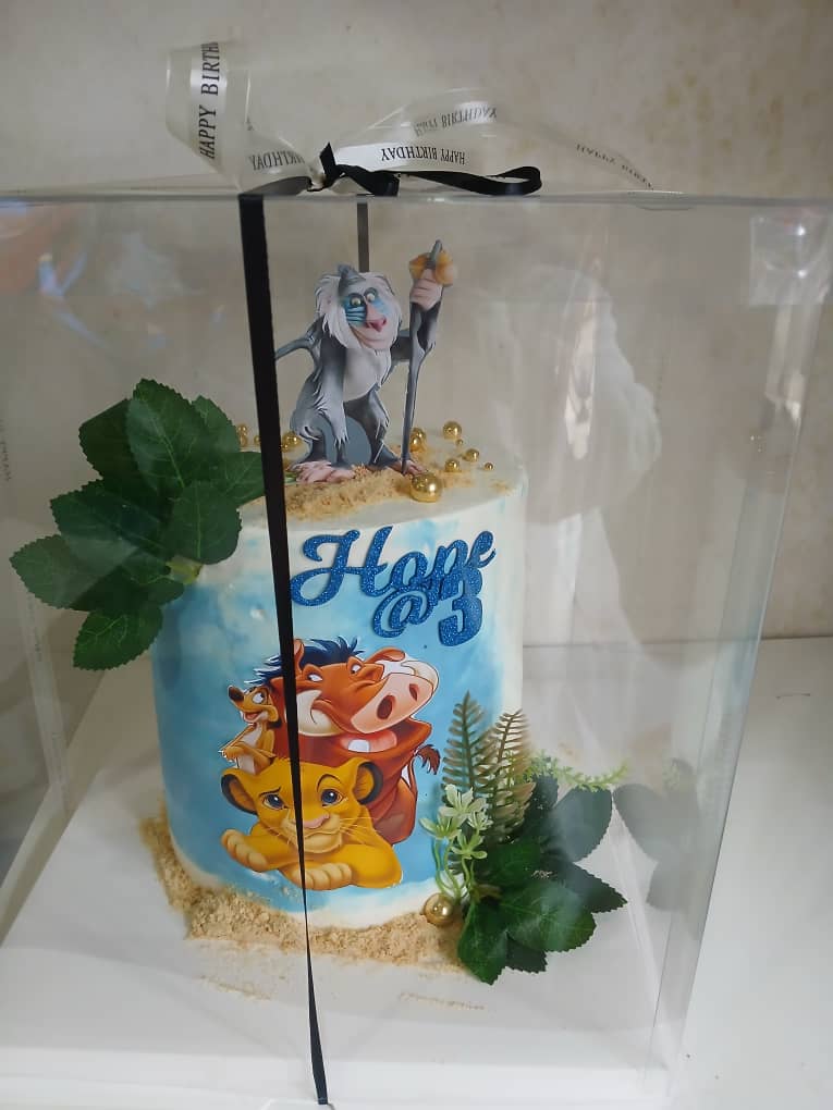 Lion King Character Adventure Cake